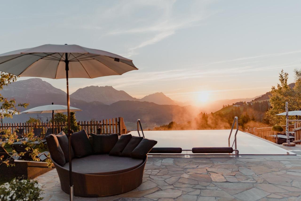 Natur- Und Wellnesshotel Hoflehner Haus im Ennstal Buitenkant foto