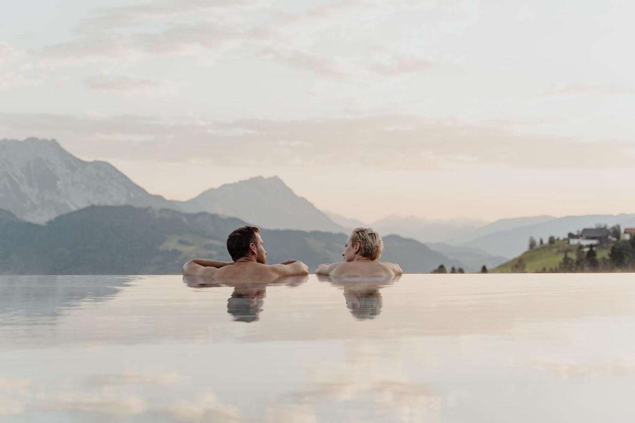 Natur- Und Wellnesshotel Hoflehner Haus im Ennstal Buitenkant foto