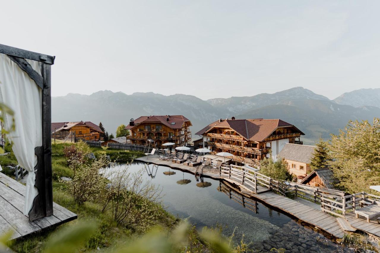 Natur- Und Wellnesshotel Hoflehner Haus im Ennstal Buitenkant foto