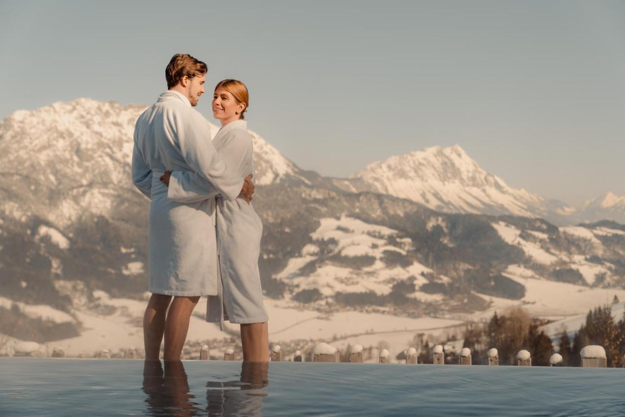 Natur- Und Wellnesshotel Hoflehner Haus im Ennstal Buitenkant foto