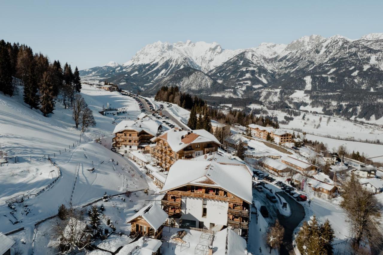 Natur- Und Wellnesshotel Hoflehner Haus im Ennstal Buitenkant foto